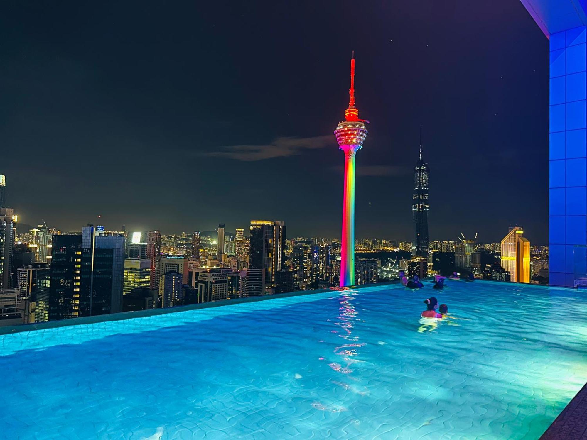 쿠알라룸푸르 The Platinum Klcc By Moonlight 아파트 외부 사진